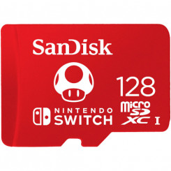 SanDisk - Flash memory card - 128 GB - UHS-I U3 - microSDXC UHS-I - for Nintendo Switch